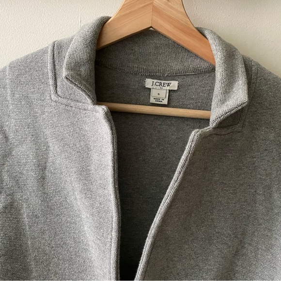 Jcrew relaxed sweater blazer - Picture 2 of 6